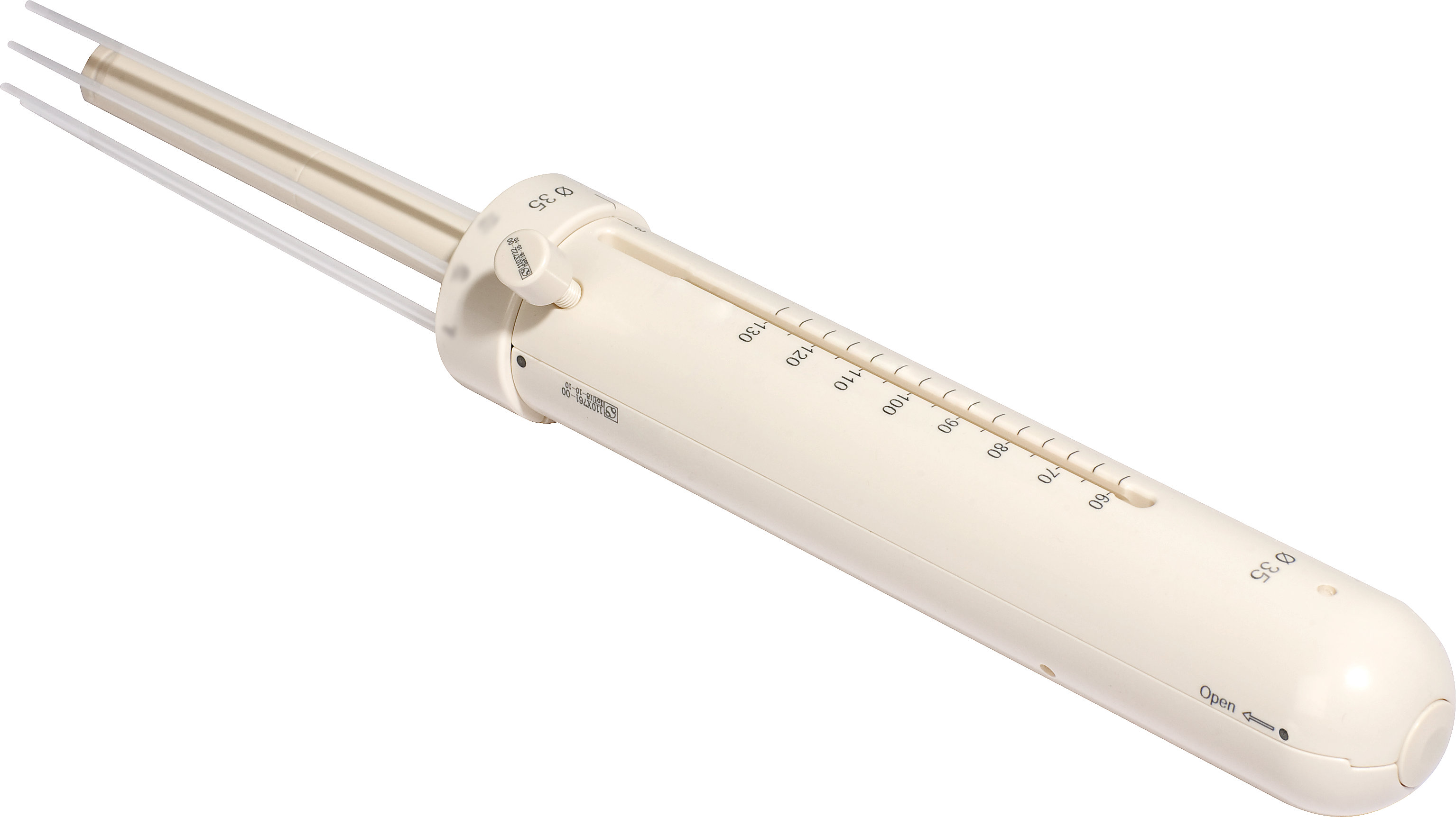 Vaginal CT/MR multi-channel applicator